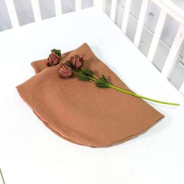 Muslin Baby Lounger Cover - Soft Organic Cotton Slipcover