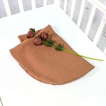 Muslin Baby Lounger Cover - Soft Organic Cotton Slipcover