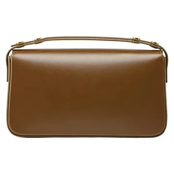 C.Paravano Leather Tote Bag Elegant Spacious Versatile