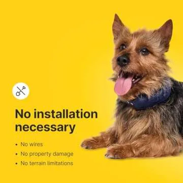 Halo Collar 4, All New GPS Wireless Dog Fence & Training Collar with Real-Time Tracking, Waterproof, One Size (4 Colors)