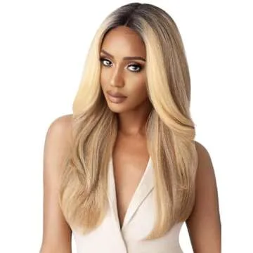 Outre Synthetic Lace Front Wig (Soft & Natural) - NEESHA 203 (Color:FFMSTGR)