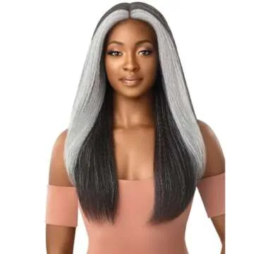Outre Synthetic Lace Front Wig (Soft & Natural) - NEESHA 203 (Color:FFMSTGR)