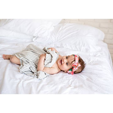 Copper Pearl Large Knit Baby Swaddle Blanket for Newborns