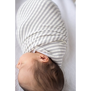 Copper Pearl Large Knit Baby Swaddle Blanket for Newborns