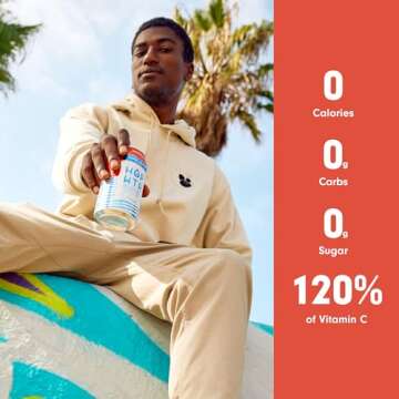 HOP WTR Sparkling Hop Water Blood Orange 12 Pack