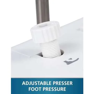 MILLEPUNTI Serger Overlock Sewing Machine with 1300 Stitches Per Min 2/3/4 Thread Adjustable Stitch Length Differential Feed Include Accessory Kit MLD42