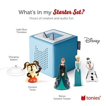 Toniebox Audio Player Starter Set with Beloved Characters