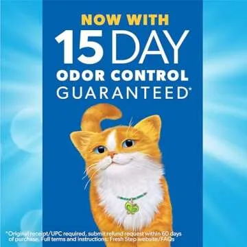 Fresh Step Cat Litter with Febreze Gain Scent for Odor Control