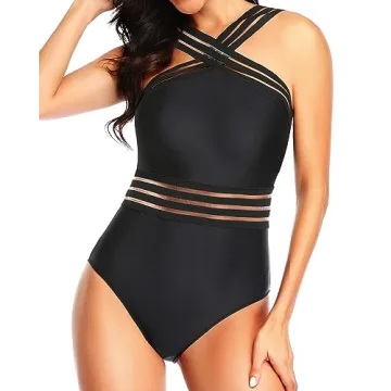 Tempt Me Crisscross One Piece Swimsuit for Women