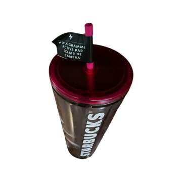 Starbucks 2023 Fall Halloween Glow in the Dark Hologram Tumbler Cup, 24 fl oz, Venti