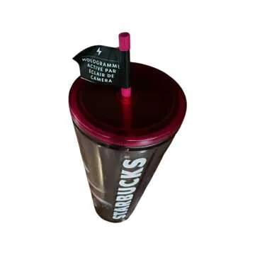 Starbucks 2023 Fall Halloween Glow in the Dark Hologram Tumbler Cup, 24 fl oz, Venti