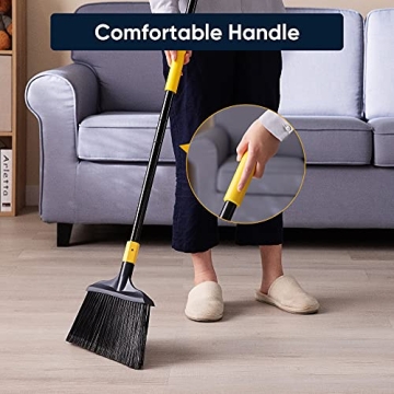 Yocada Heavy-Duty 54-Inch Broom for Outdoor Cleaning