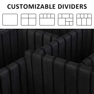 Kootek Adjustable Makeup Organizer for Travel & Home