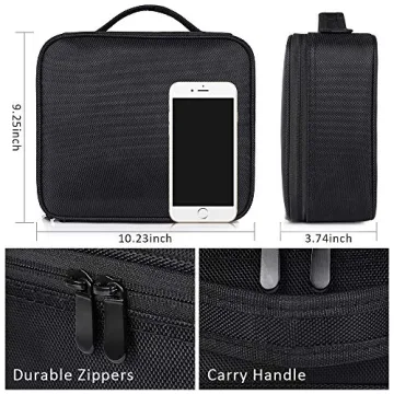 Kootek Adjustable Makeup Organizer for Travel & Home