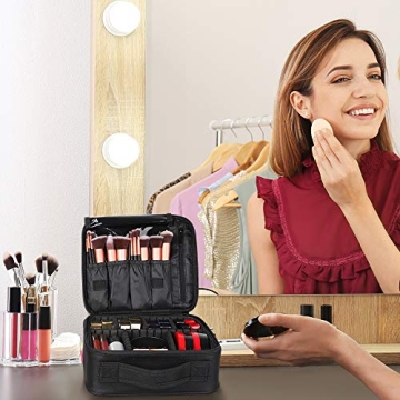 Kootek Adjustable Makeup Organizer for Travel & Home