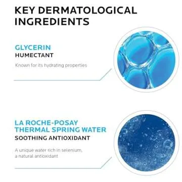 La Roche-Posay Toleriane Dermo Facial Cleanser for Face & Eyes, Gentle Face Wash and Makeup Remover, Milky Texture, Fragrance Free, Preservative Free