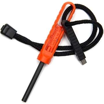 EXOTAC polySTRIKER Ferrocerium Fire Starter - Lightweight and Compact Fire Starter for Camping and S...