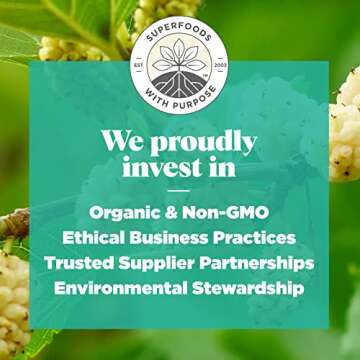 Navitas Organics Mulberries, 8 oz. Bag, 8 Servings — Organic, Non-GMO, Sun-Dried, Gluten-Free, Sulfite-Free (Pack of 1)