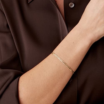 PAVOI 14K Gold Plated Adjustable Bracelet Elegant Sustainable Jewelry