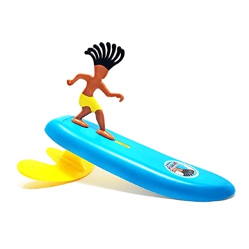 Wave-Powered Mini-Surfer Toy for Kids Beach Fun