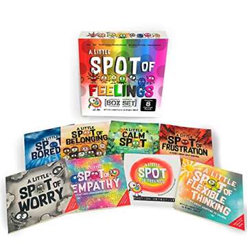 A Little SPOT of Feelings 8 Book Box Set (Book 25-32: Empathy, Frustration, Calm, Belonging, Worry, Boredom, Flexible Thinking, & Feelings Detective)