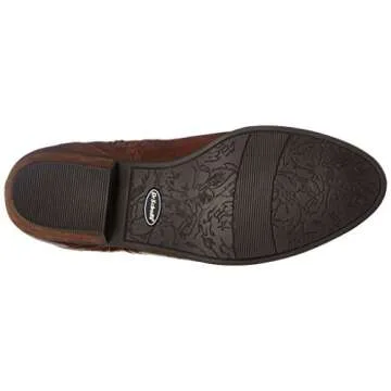 Dr. Scholl's Shoes womens Brilliance Wide Calf Riding Boot, Whiskey, 8 US