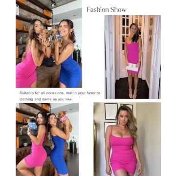 Popilush Pink Shapewear Dress for Summer Fun and Style