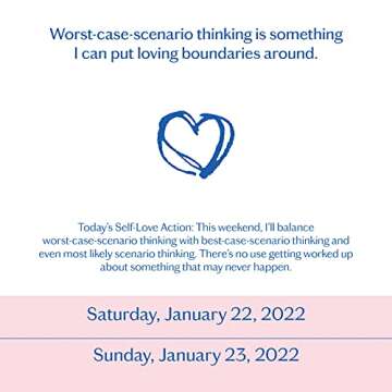 A Year of Self-Love Page-A-Day Calendar 2022: Daily Affirmations and Actions for Self-Compassion and Self Worth.
