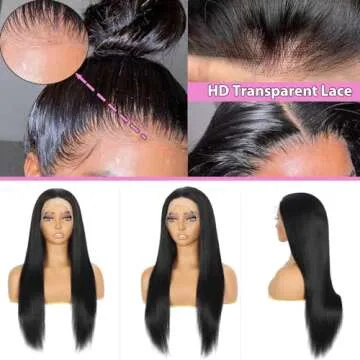 ACIWP 360 Lace Front Wigs Human Hair for All Occasions