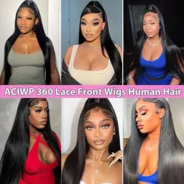 ACIWP 360 Lace Front Wigs Human Hair for All Occasions