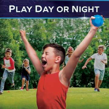 Glow in The Dark Capture The Flag - Starter Set | Ages 8+ | Outdoor Games for Kids 8-12+ | Glow in T...