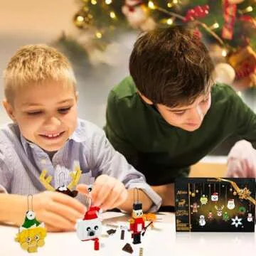 11-in-1 Christmas Ornaments Building Kit for All Ages