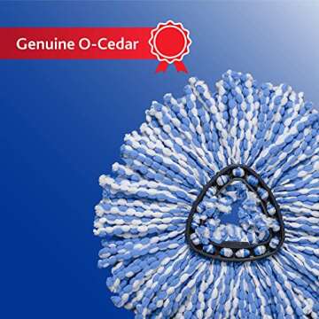 O-Cedar EasyWring Spin Mop Microfiber Refill, Blue