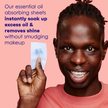 Clean & Clear Oil Absorbing Blotting Sheets Portable 3 Pack