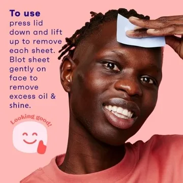 Clean & Clear Oil Absorbing Blotting Sheets Portable 3 Pack