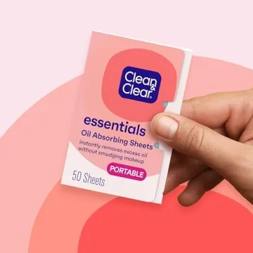 Clean & Clear Oil Absorbing Blotting Sheets Portable 3 Pack