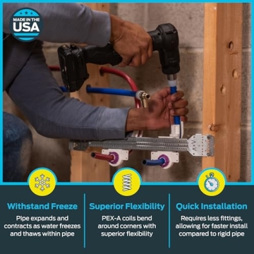 SharkBite 3/4 Inch PEX-A Tubing - Flexible Plumbing Solution