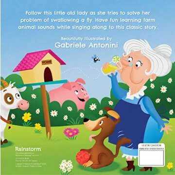 Nursery Rhyme Time: There Was an Old Lady Who Swallowed a Fly in a Fun New Edition!