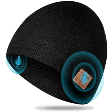 Dolxico Bluetooth Beanie for Men Stylish Music Hat Unique Gift Ideas