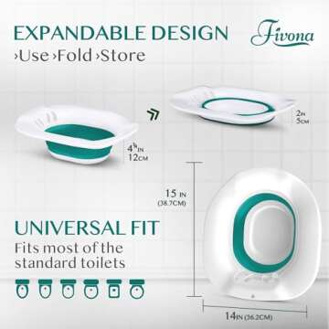 Fivona Sitz Bath for Hemorrhoids & Postpartum Care