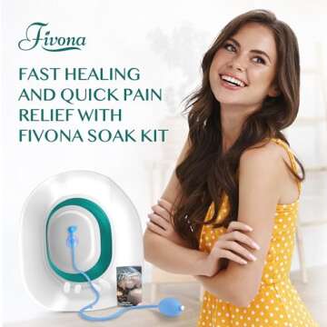 Fivona Sitz Bath for Hemorrhoids & Postpartum Care