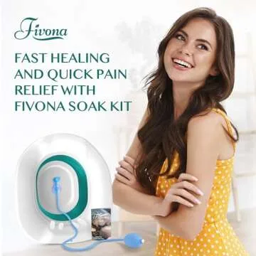 Fivona Sitz Bath for Hemorrhoids & Postpartum Care