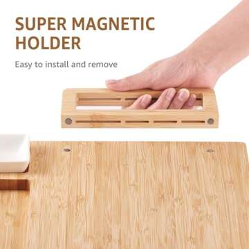 Homlife Charcuterie Boards: Large Bamboo Cheese and Charcuterie Board Set - Unique House Warming Gifts, Bride Shower Gifts, Thanksgiving Gifts,Birthday Gifts