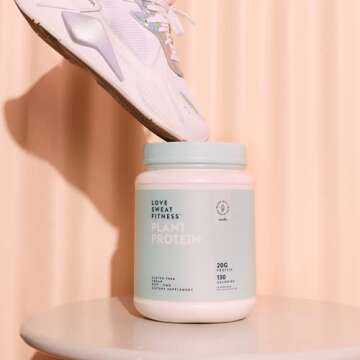 Love Sweat Fitness Vegan Protein Powder | 20g Protein, Gluten-Free