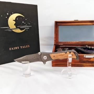 WANLIAN Knife Display Stand for Elegant Knife Presentation