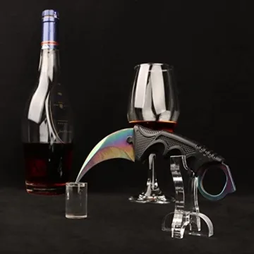 WANLIAN Knife Display Stand for Elegant Knife Presentation