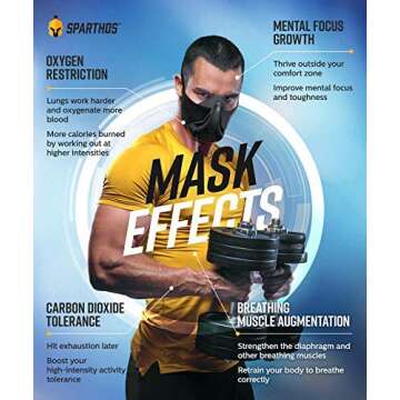 Sparthos High Altitude Workout Mask for Optimal Training