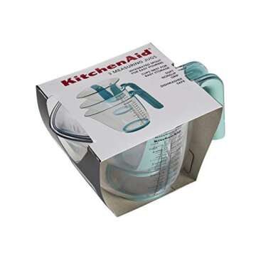 KitchenAid Measuring Jugs Set of 3 - Aqua Sky