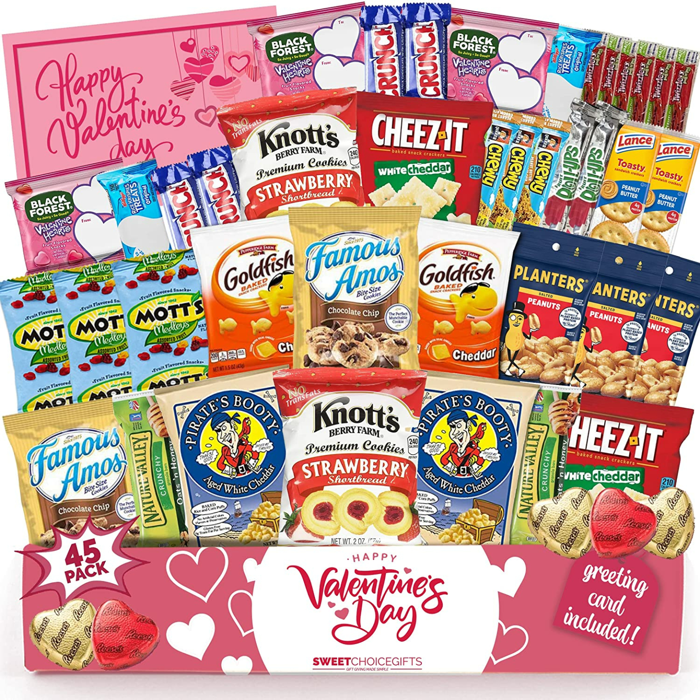 Valentine's Day Snack & Candy Gift Box for Everyone