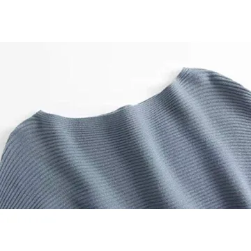 GABERLY Stylish Batwing Oversized Sweater for Women